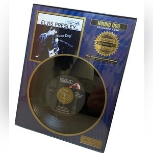 Vint. Elvis Presley-Hound Dog 45 RPM Collector’s Edition 1 of 90 Limited Series